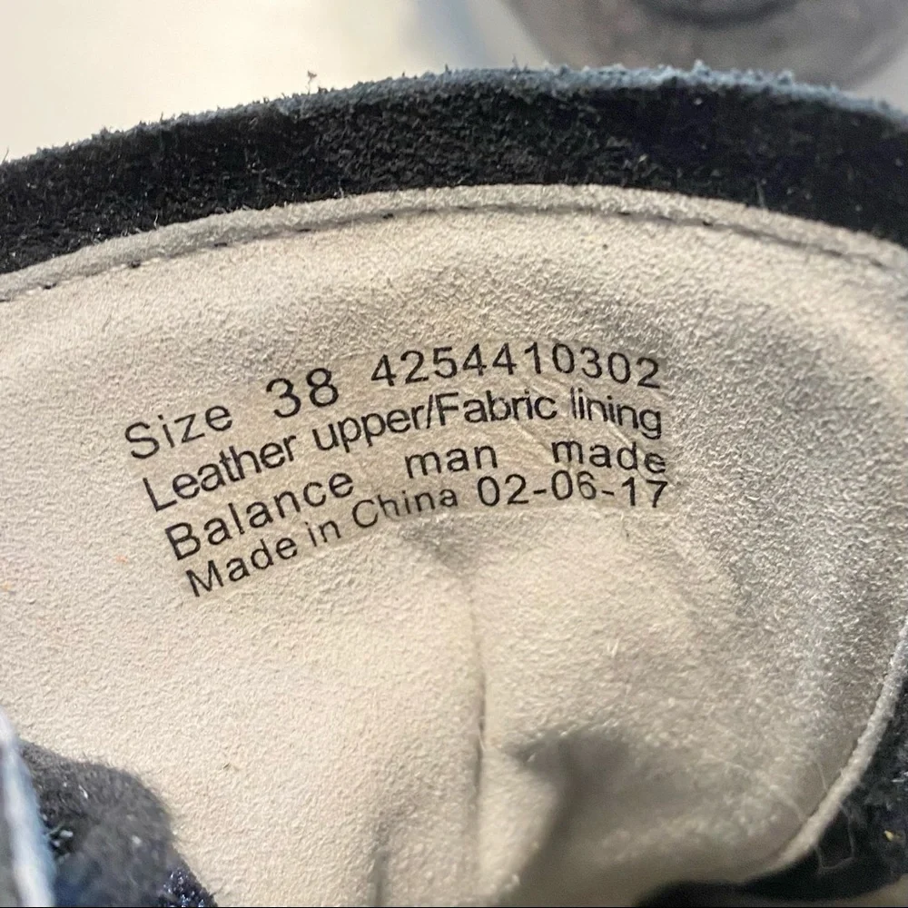 Dansko Christina Black Metallic Suede Athletic Oxford - Picture 8 of 10